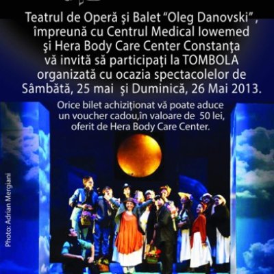 Tombolă organizată cu ocazia spectacolelor 